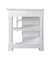 Monterey 80 In. Kitchen Island in White Cabinet Finish and Wood Countertop Monterey 80 In. Kitchen Island in White Cabinet Finish and Wood Countertop